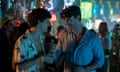 Sam Nivola and Patrick Schwarzenegger as the Ratliff siblings in The White Lotus.
