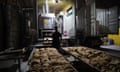 Still from video of mobile bakery in Gaza sent to Julian Borger