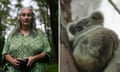 Maria Matthes, a lifelong conservationist, says loss of habitat and climate change are threatening koalas in eastern New South Wales