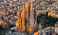 The Sagrada Família in Barcelona.