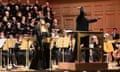 Kristine Opolais and the Boston Symphony Orchestra, conducted by Andris Nelsons.