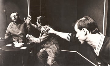 Mike Bradwell, David Hatton and Peter Nicholson in Oh What! at Hull Truck.
