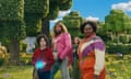 A Minecraft Movie. Stars Emma Myers Jason Momoa Jack Black