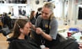 Daisy working with prosthetics at Iver Academy
