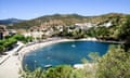 The town of Portbou in Catalonia, Spain.
