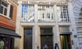 The exterior of the Veeraswamy restaurant in London.