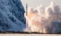 Uncrewed test rocket falls to ground and explodes less than a minute after takeoff from Andøya spaceport in Norway