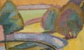 Vanessa Bell, The Pond at Charleston, c 1916.