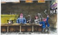 Martin Rowson on Labour beating ploughshares into swords – cartoon