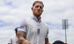 Ben Stokes during the third Test match between New Zealand and England at Seddon Park