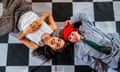 ‘We haven’t bought our flight tickets yet’ … Natasha, left, and Xhloe.