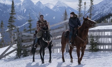 Bella Ramsey as Ellie (right) and Gabriel Luna as Tommy in The Last of Us season 2.