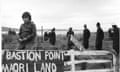 Ngāti Whātua occupation of Bastion Point in a 1978 photo by Robin Morrison