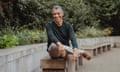 Roderick Williams sitting on a bench.