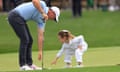 Rory McIlroy's four-year-old daughter, Poppy, showed that golf runs in the family after sinking a remarkable putt during the Masters Par Three Tournament