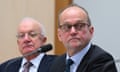 Adrian Collette at senate estimates