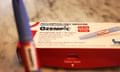 An Ozempic pen is seen in Sydney, Monday, April 7, 2025. (AAP Image/) NO ARCHIVING