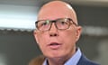 The leader of the opposition, Peter Dutton