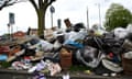 A pile of fly-tipped rubbish in Birmingham