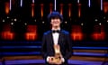 ‘Creating a kind of magic’ … BBC Young Musician 2024 winner Ryan Wang.