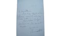 A letter by Bram Stoker shortly after Dracula was published